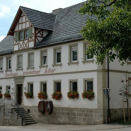 Landgasthof Zum Schwarzen Adler Markt Nordheim المظهر الخارجي الصورة