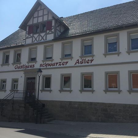 Landgasthof Zum Schwarzen Adler Markt Nordheim المظهر الخارجي الصورة