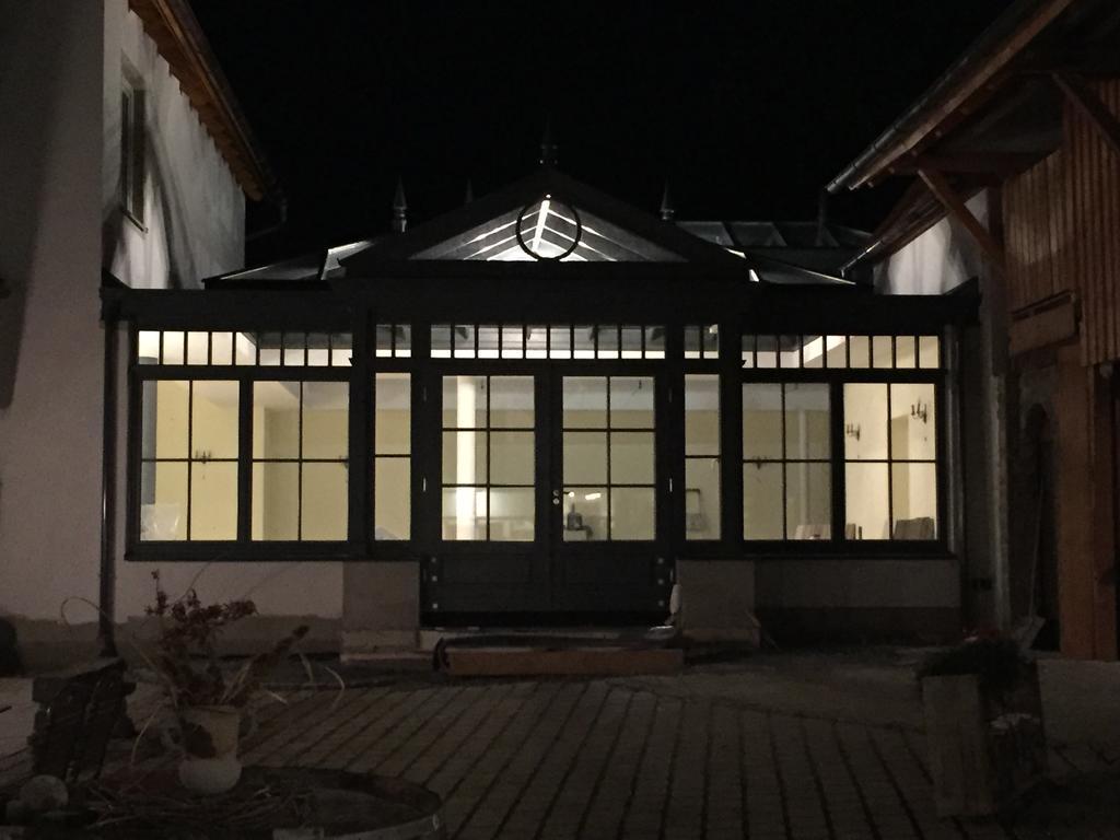 Landgasthof Zum Schwarzen Adler Markt Nordheim المظهر الخارجي الصورة
